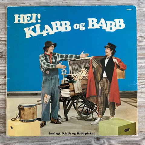 Klabb Og Babb – Hei! Klabb Og Babb LP