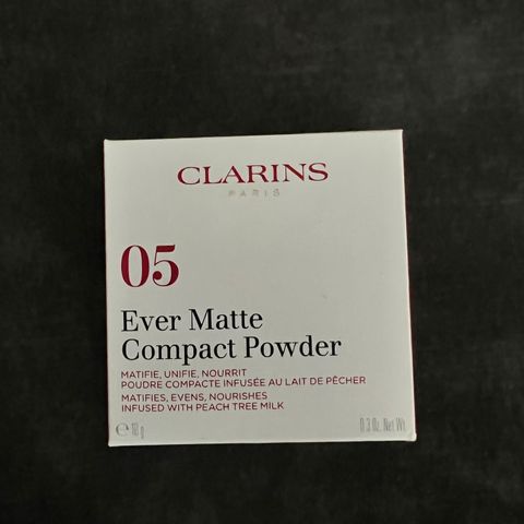 Clarins ever matte powder nr 5 medium deep