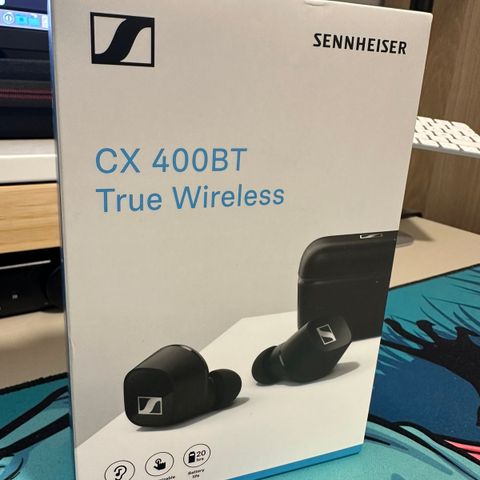 Sennheiser CX 400BT True Wireless hodetelefoner