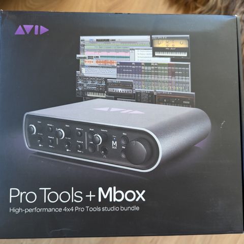 Avid Mbox USB lydkort interface