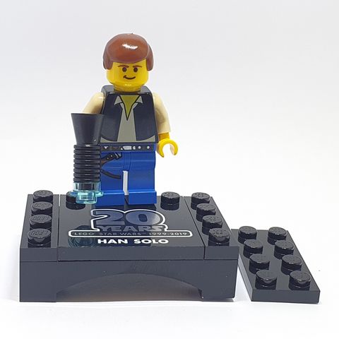 LEGO Star Wars - Han Solo (20th Anniversary Torso, sw1032) med plattform