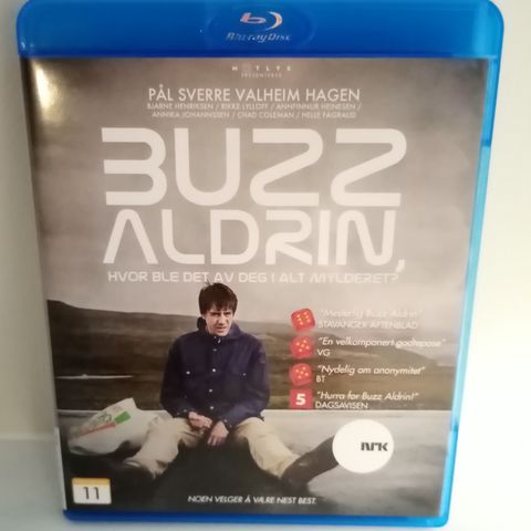 Buzz Aldrin. Hvor ble det av deg i alt mylderet? Blu-ray