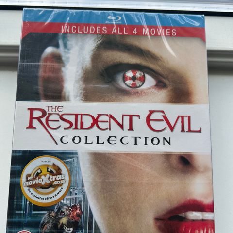 The Resident Evil Collection (1-4) (BLU-RAY) NY !