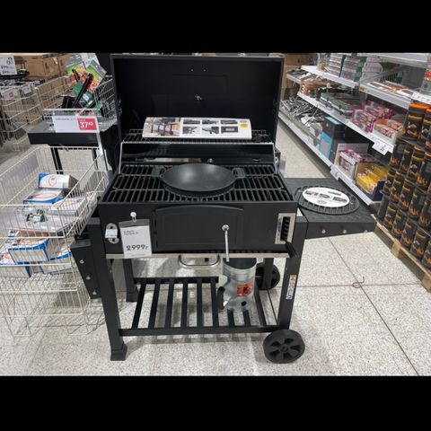 Kullgrill Pampas XL fra rusta