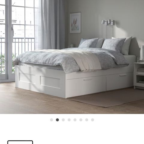IKEA BRIMNES seng med oppbevaring 140*200