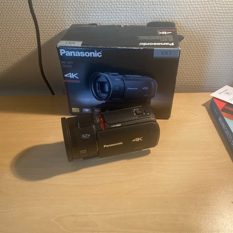 Panasonic 4K (ekstremt lite brukt, fordi jeg studerer)