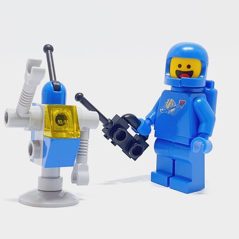 LEGO Classic Space | Blå Astronaut & Droid