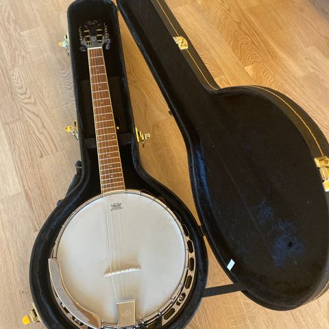 Gitarbanjo selges