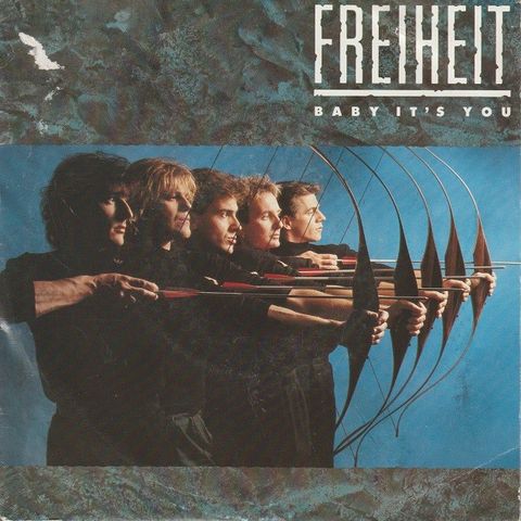 Freiheit " Baby It's You / When Lovers Cry " Single selges for kr.15