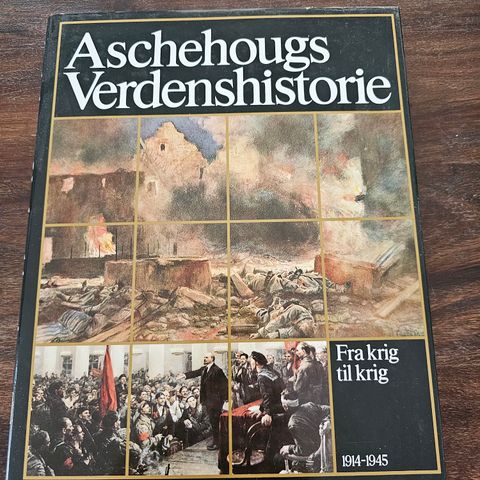 Aschehougs verdenshistorie 13. Fra krig til krig. Knut Helle