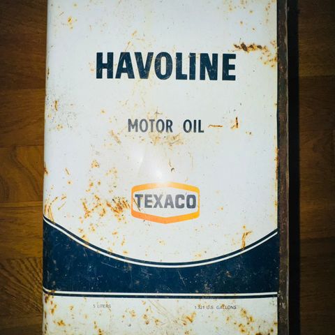 HAVOLINE Motor Olje Kanne (Texaco)