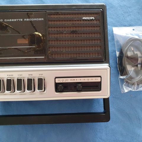 Philips N2220 Retro kassett spiller/opptaker