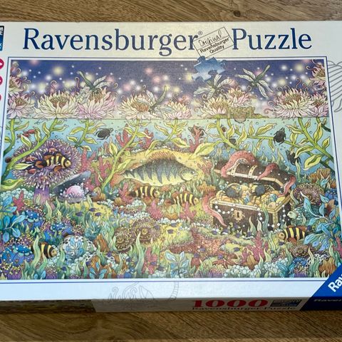 Original Ravensburger puslespill 1000 brikker