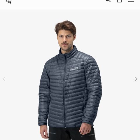 Norrøna trollveggen  superlight down850 Jacket