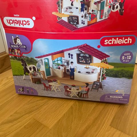 Schleich kafé /hest/rytter