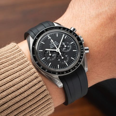 Omega Speedmaster gummireim / uncle Seiko lenke - ønskes kjøpt