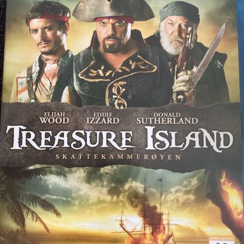 Treasure Island (Norsk tekst) Blu ray