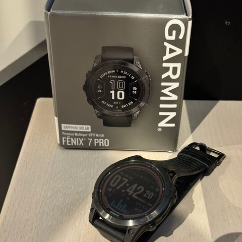 Garmin Fenix 7 Pro Sapphire Solar 47mm