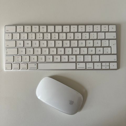 Apple trådløst tastatur og mus