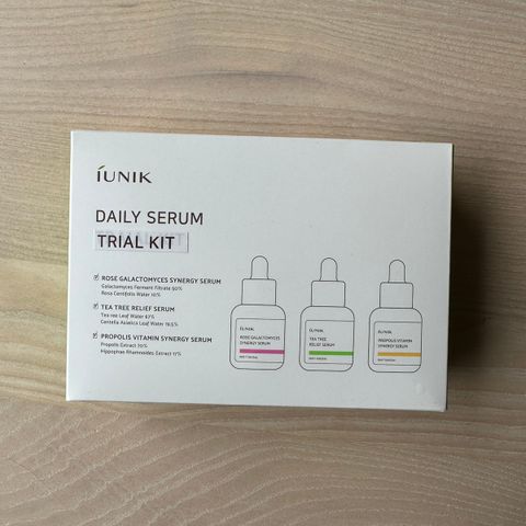 Iunik Daily Serum Trial Kit
