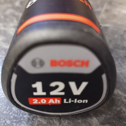 Bosch 12V 2.0 A batteri