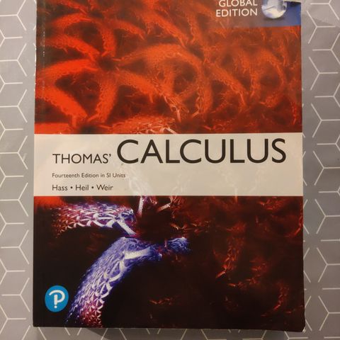 Thomas' Calculus, Global Edition, 14. utgave (pocket, 2020)