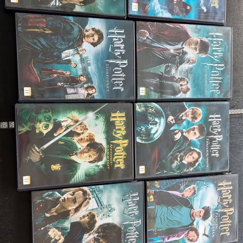 Harry Potter full DVD samling