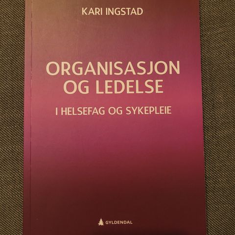 Organisasjon og ledelse