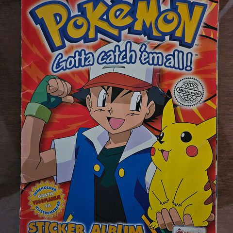 Pokémon Merlin Sticker Album (år 2000)