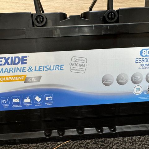 Exide ES900 80ah batteri