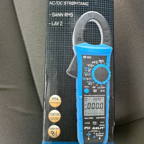 Elit 365  strømtang Multimeter