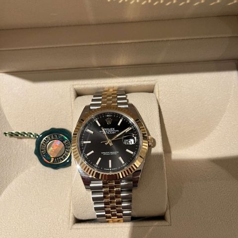 Rolex Datejust 41mm 126333 2024 norsk AD INGEN HAIRLINES!!