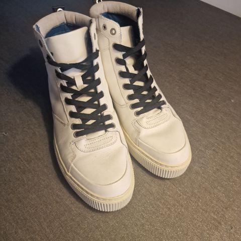 Diesel skinn høye sneakers