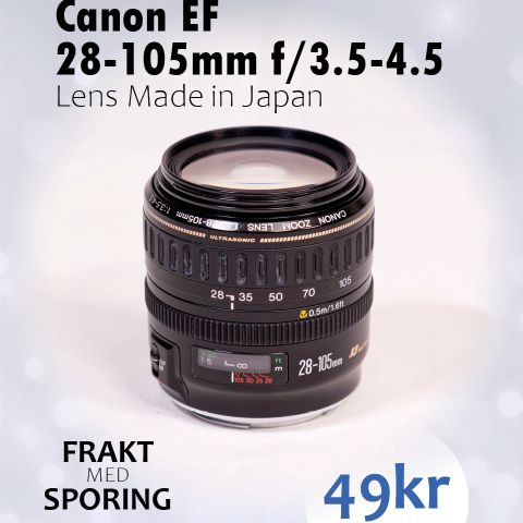 Canon EF 28–105mm F3.5–4.5 USM | Gen 1 Made in Japan 1992