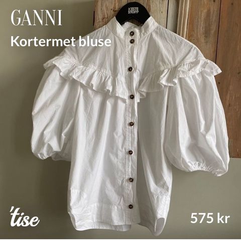 Lite brukt Ganni bluse str xs