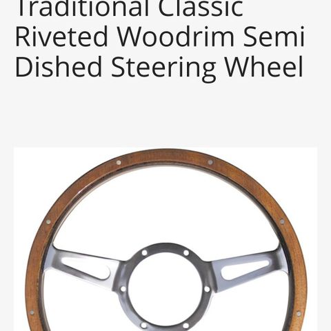 Mountney wood rim ratt 14"