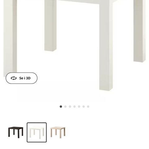Ikea bord 55x55 2stk