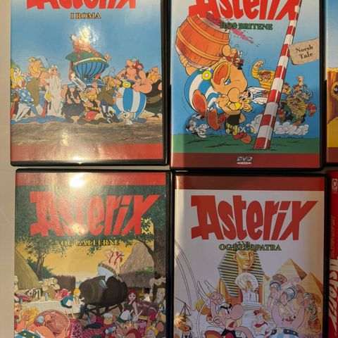Asterix DVD-er