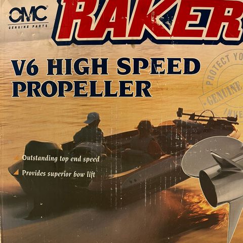 Evinrude Raker propell 14,5 x 20