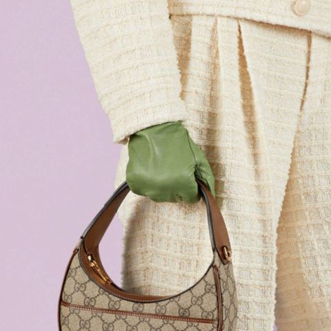 GG HALF-MOON-SHAPED MINI BAG