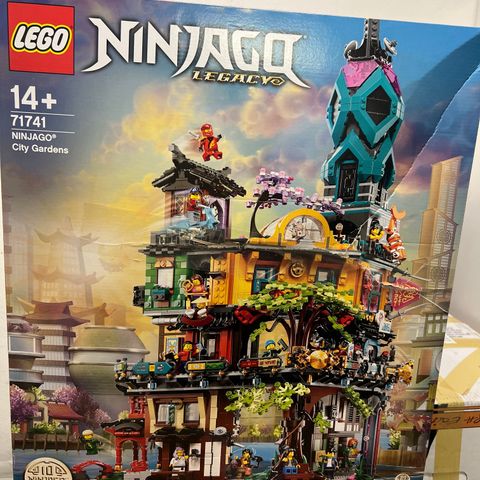 Uåpnet Lego Ninjago Legacy City Gardens