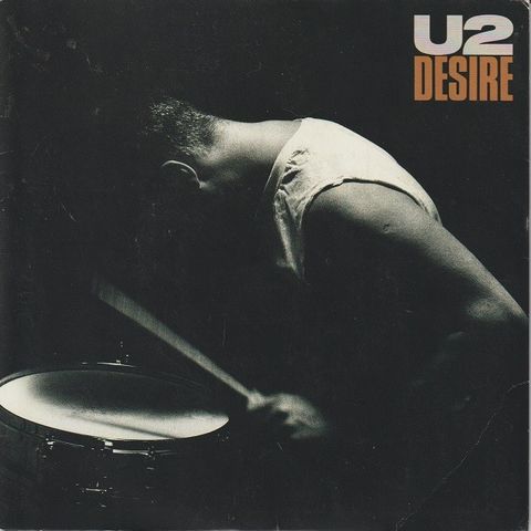 U2 " Desire / Hallelujah Here She Comes " Single selges for kr.35