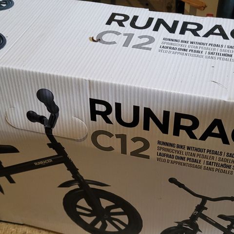 Stiga Runracer C12 balansesykkel