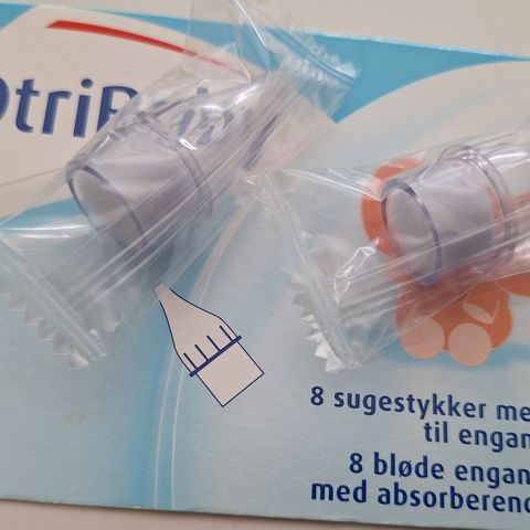 Otribaby 8 sugestykker med filter til nesesugeren