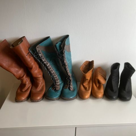 Cowboy boots, støvlett, boots, skolett str 37-38