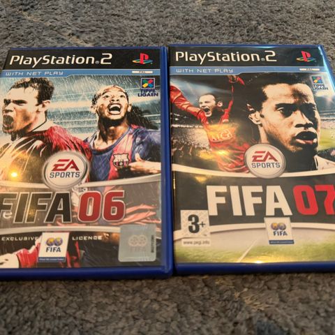 PS2 - FIFA 06 og FIFA 07