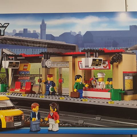 LEGO City Train Station 60050 Ny/Uåpnet