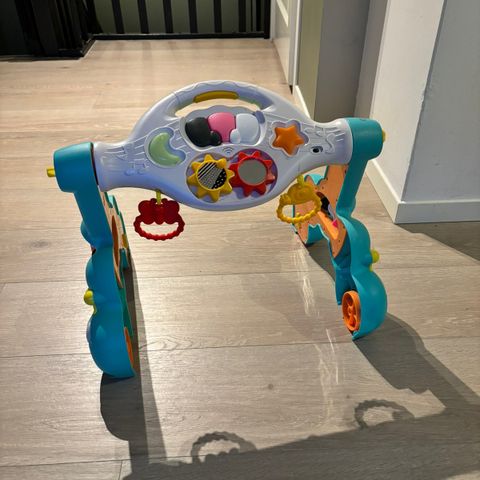 Fisherprice 3in1 babygym og gå-leke