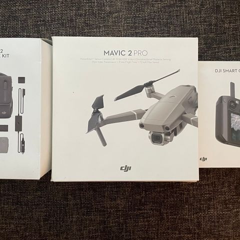 LES BESKRIVELSEN!!! DJI Mavic 2 Pro tommer esker