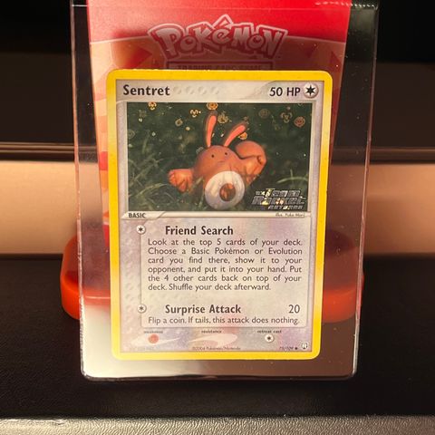 Sentret Pokémonkort (2004) - Reverse holo stamped